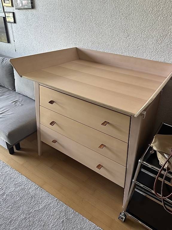 Tables à langer & accessoires: Wickelkommode Leander Linea – D'occasion à Bonstetten par locco_7 3