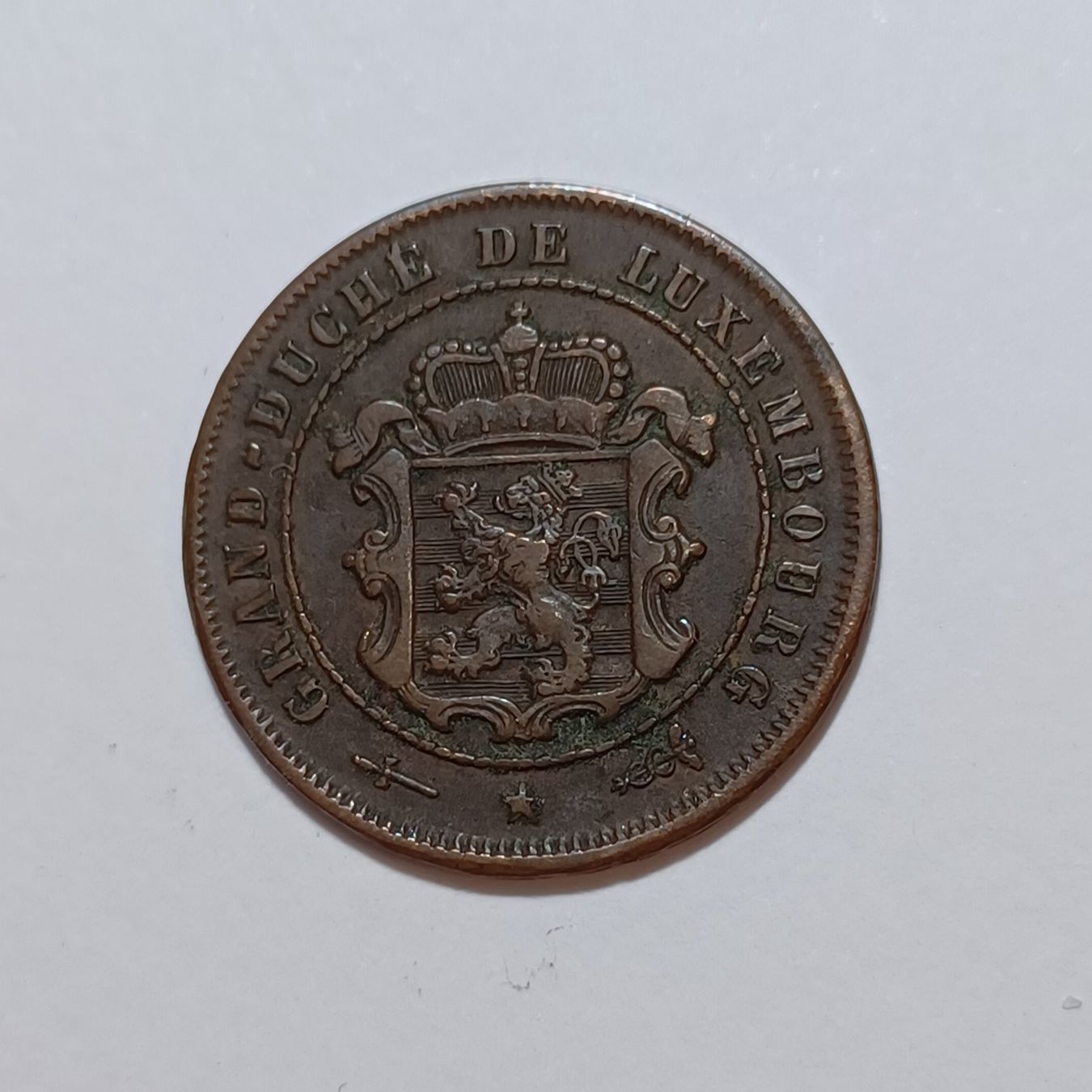 Tutti le monete: 2 1/2 Centimes 1901 Luxemburg – Usato da Pfäffikon ZH venduto da Welt_Muenzen 1