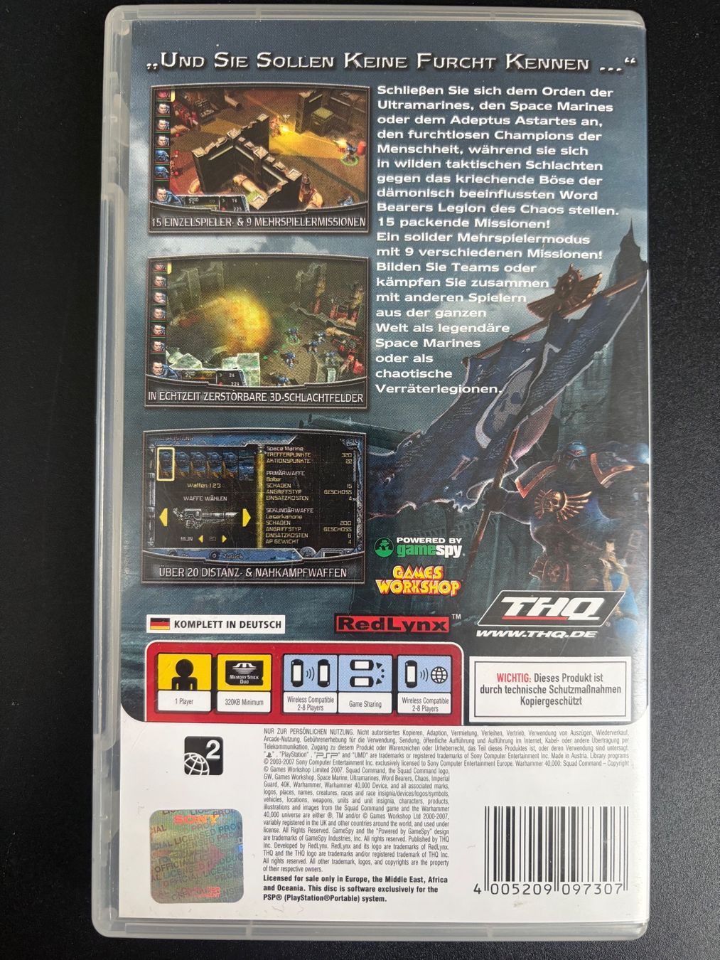 Sony Giochi: Warhammer 40,000: Squad Command - PSP Spiel – Usato da Seuzach venduto da Dane.l.1 2