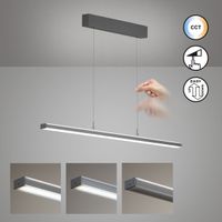 LED Pendelleuchte, Dimmer, 115 cm x 7 cm