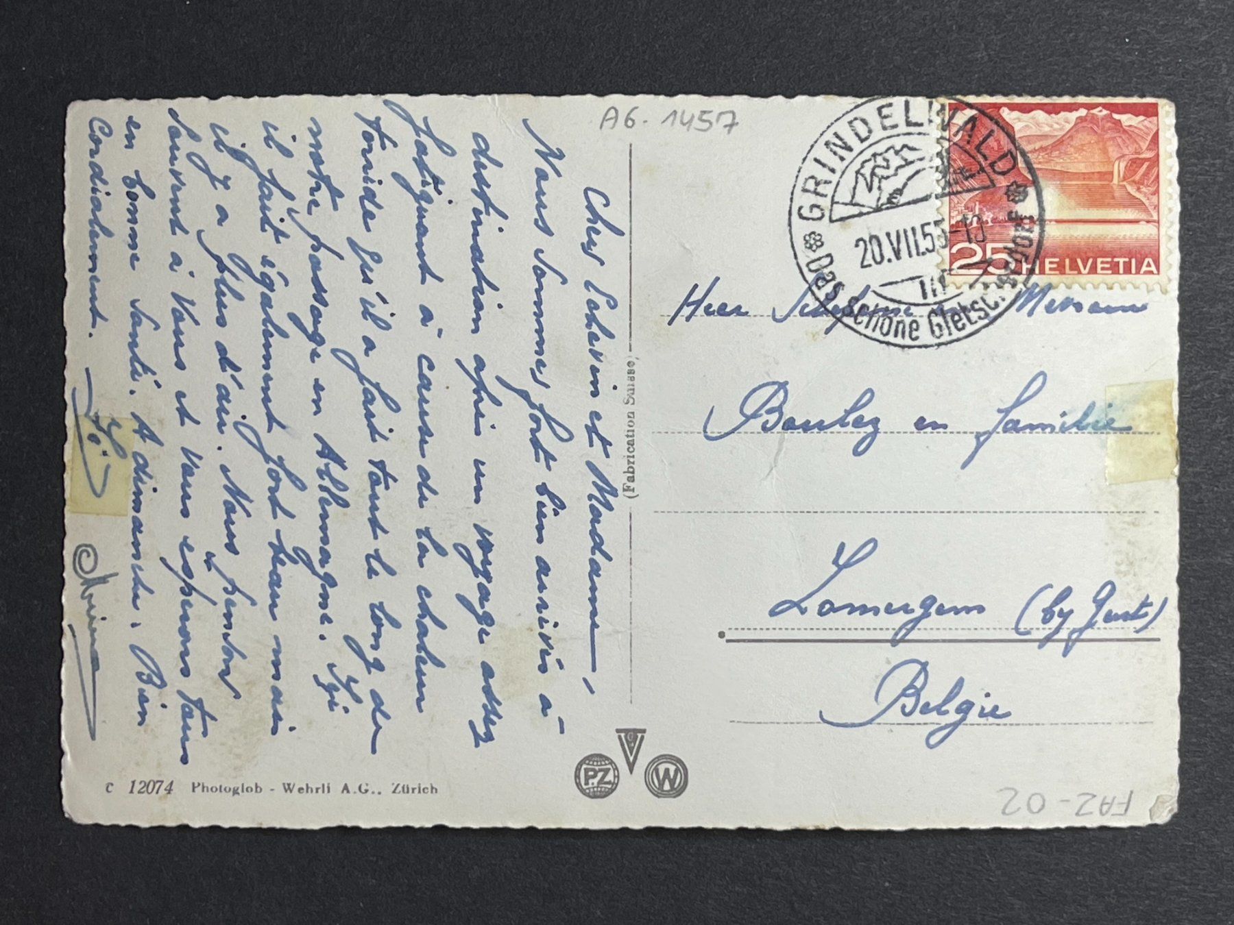 Cartes postales: Grindelwald - First-Bahn – D'occasion à Steg VS par _vinci_ 1