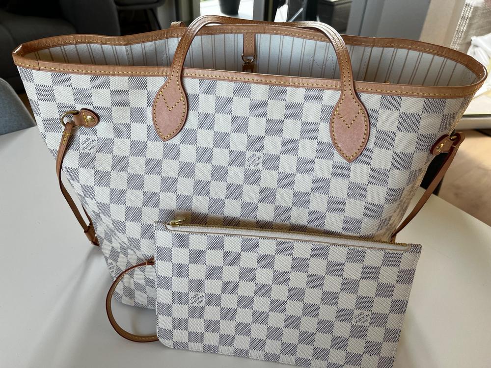 Sac Neverfull MM Damier Azur - Femme - Sacs à Main