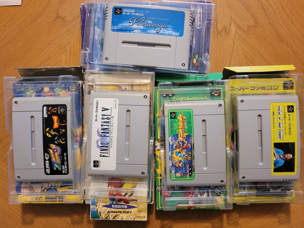 Nintendo Giochi: Super Famicom Konsole SNES mit vielen Games OVP – Usato da Münchenstein venduto da danytlaw 4
