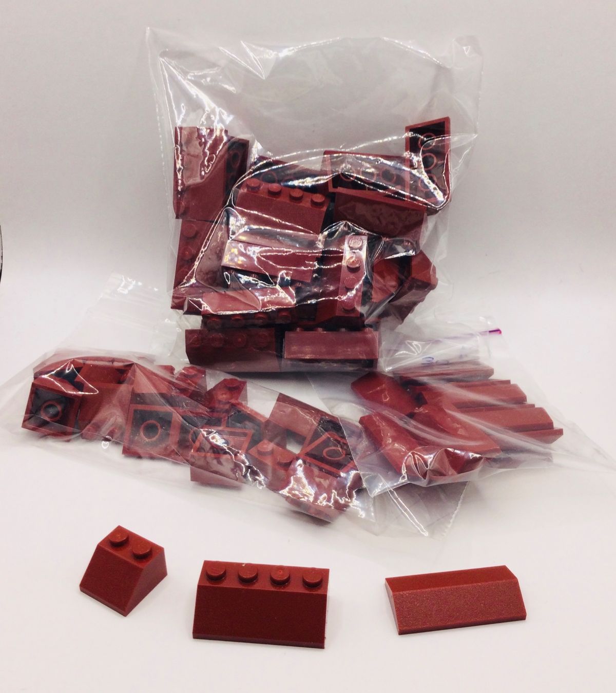 Lego Kit di costruzioni: Lego Dachsteine dunkelrot – Nuovo (secondo la descrizione) da Zürich venduto da Hippoly1955