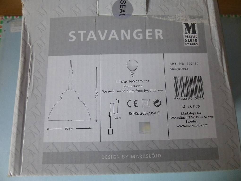 Lampadari & plafoniere: Hängelampe – Usato da Zürich venduto da stzepp 1