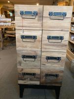 HTI- Living Kommode mit 8 Schubladen im Vintage Style