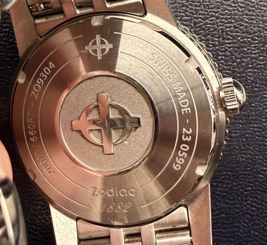 Zodiac Orologi: Montre Zodiac Super Sea Wolf Compressor diver  – Usato da Versoix venduto da Rambo_Watch_Sarl 4