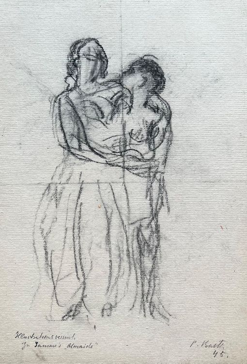 Paul Basilius BARTH, Zeichnung Kaufen auf Ricardo