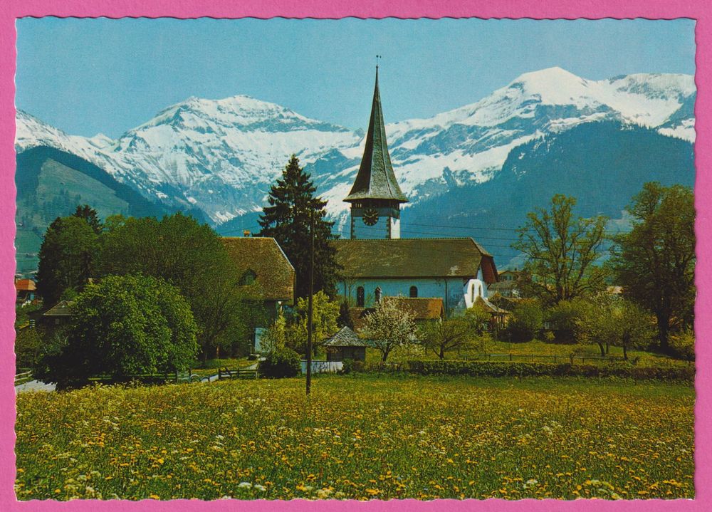 Aeschi Bei Spiez Thunersee Kirche | Kaufen Auf Ricardo