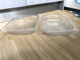 2 Blanco Gastrobehälter Schalen Schüssel Gastro Kantine