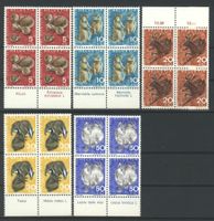 1965, Pro Juventute, Viererblöcke **