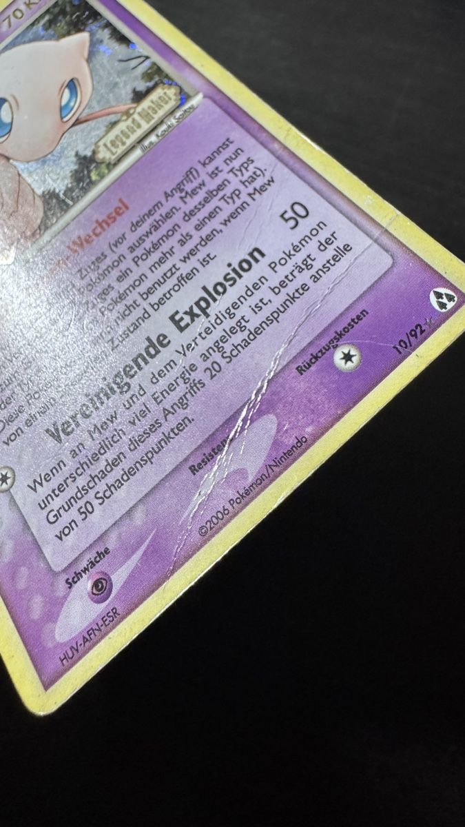Pokémon Carte collezionabili: Mew holo reverse ex legend makers 10/92 – Usato da Belprahon venduto da Rob_ain 2