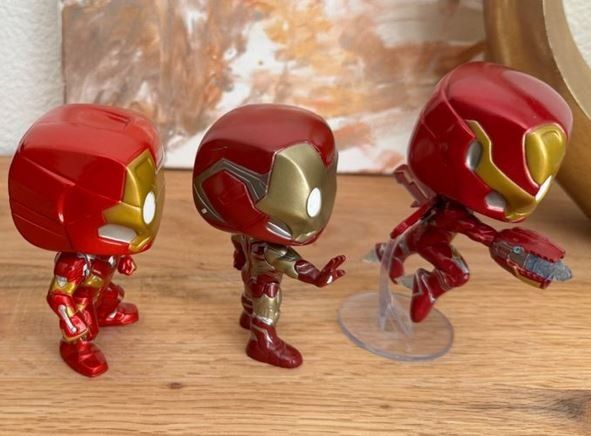 Funko Statuette: 3x Funko Pop - Iron Man – Usato da Oensingen venduto da CSCollectors 1