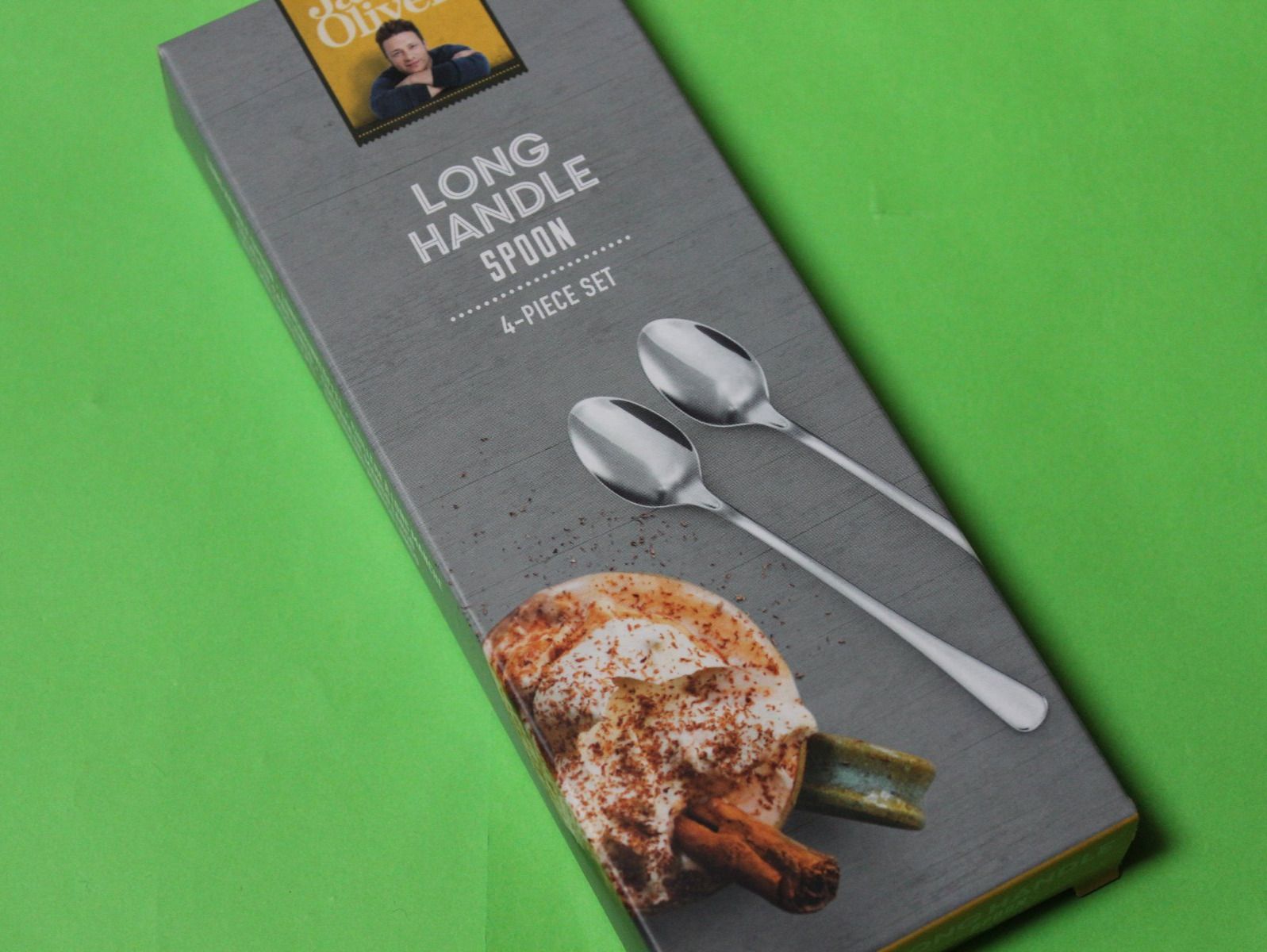 Löffel: 4 Longdrink-Löffel Jamie Oliver NEU+OVP – Neu und originalverpackt aus Tübach von JamesStone