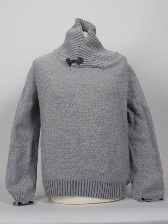 H&M Herrenpullover hellgrau Gr. XL