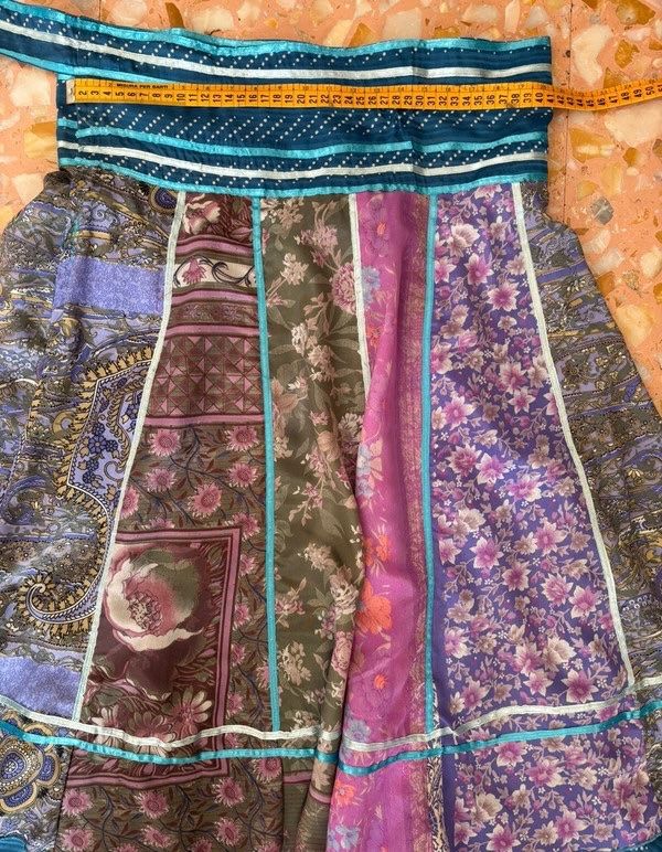 Röcke: Maxirock M aus 100% reiner Seide, Boho-Stil I – Gebraucht aus Lopagno von CLep 3
