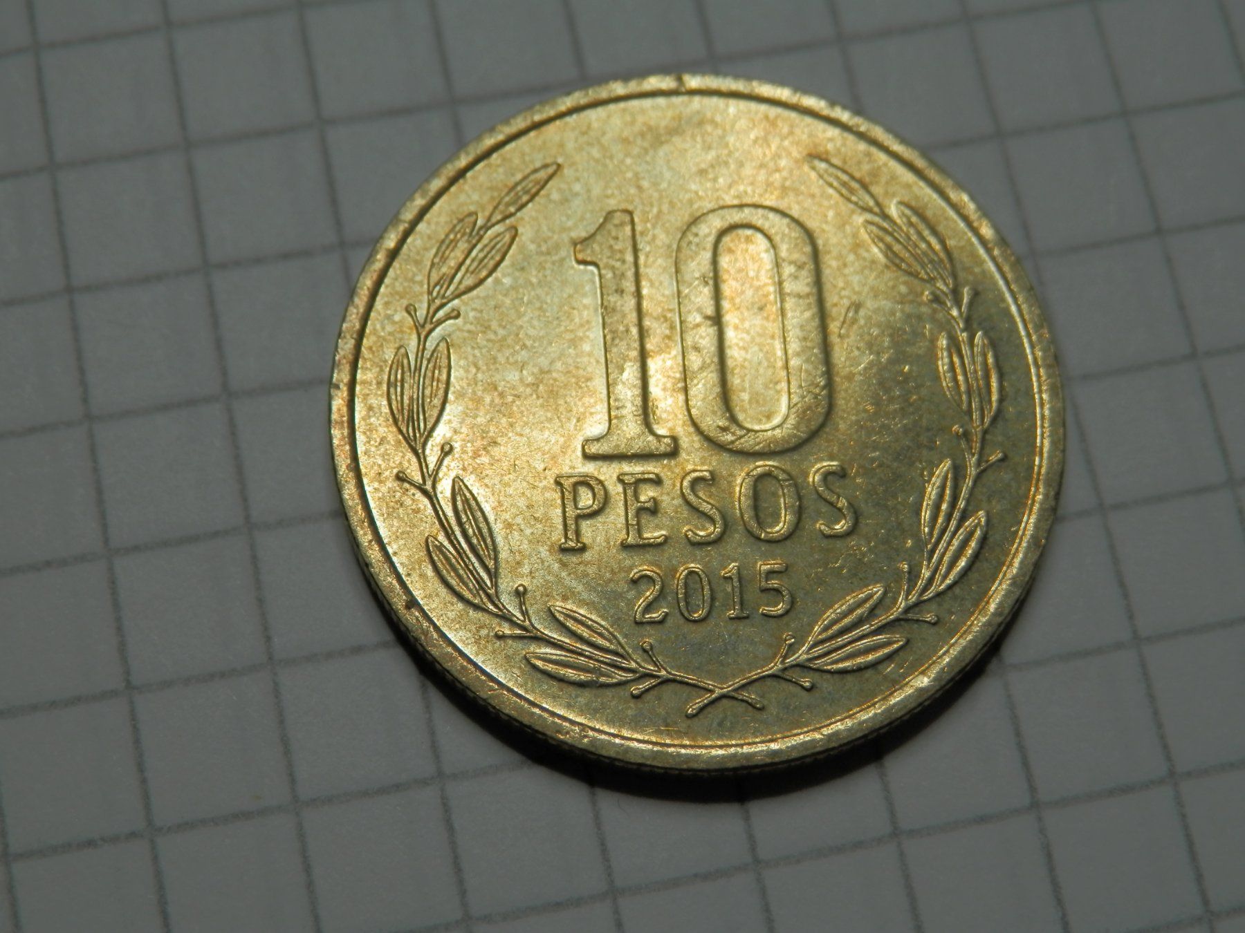 Tutti le monete: Chile 10 Pesos, 2015 – Usato da Weiach venduto da weiach81 1