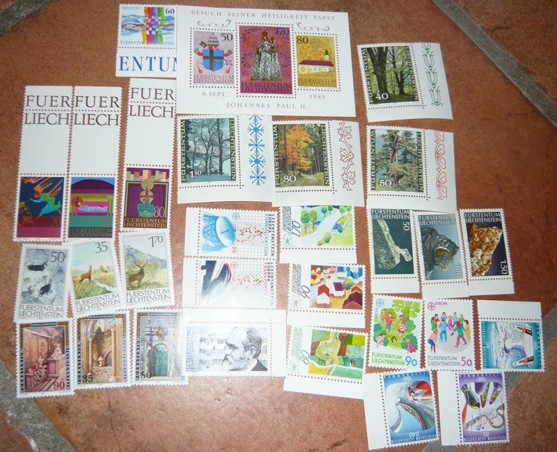 Tous les timbres: Briefmarken Liechtenstein – Neuf (Voir description) à Ruggell par Btt