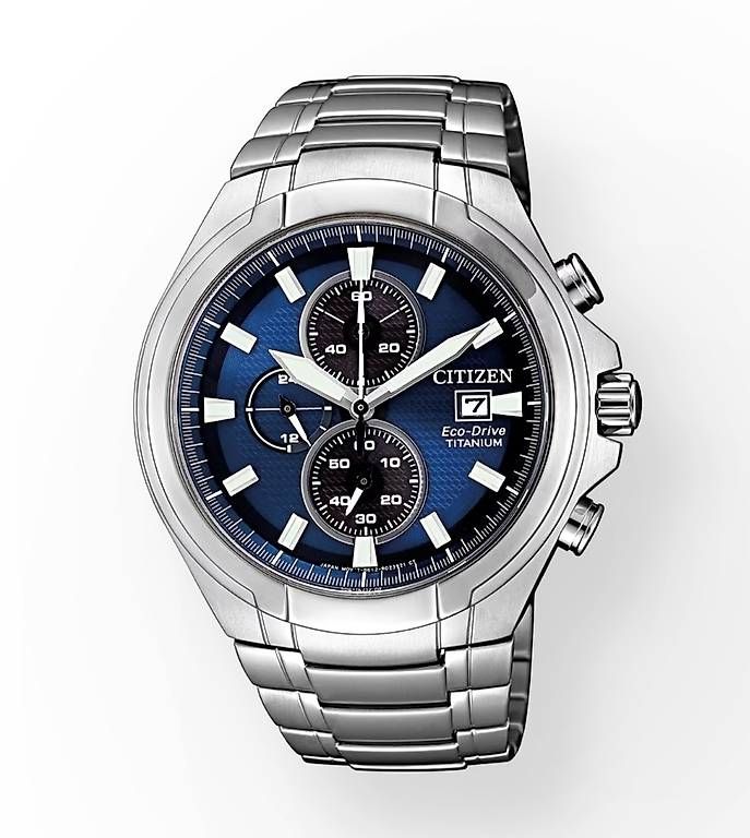 Citizen Montres: CITIZEN Chronograph Super Titanium Saphir Solar 43mm – Neuf (Voir description) à Utzigen par TomUtz