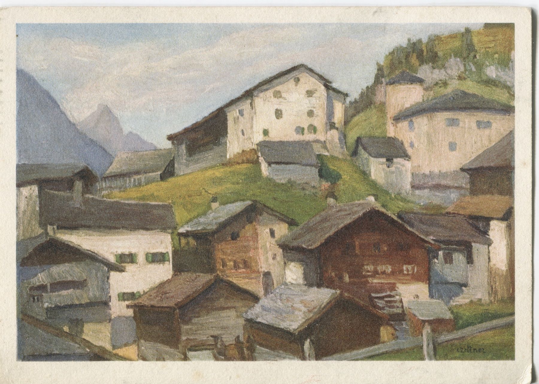 Cartoline postali: Splügen 1940 – Usato da coglio venduto da Tascia1