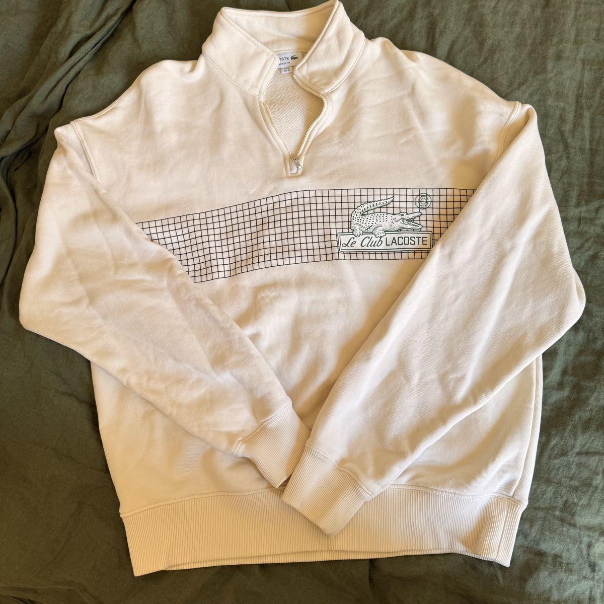 Lacoste Pulls & Sweat-shirts: Lacoste Pullover cremefarben Grösse M Loose Fit – Neuf (Voir description) à Bern par fab_315