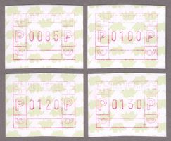 ATM 9__4. PORTOSATZ 85/100/120/130 !__Postfrisch !