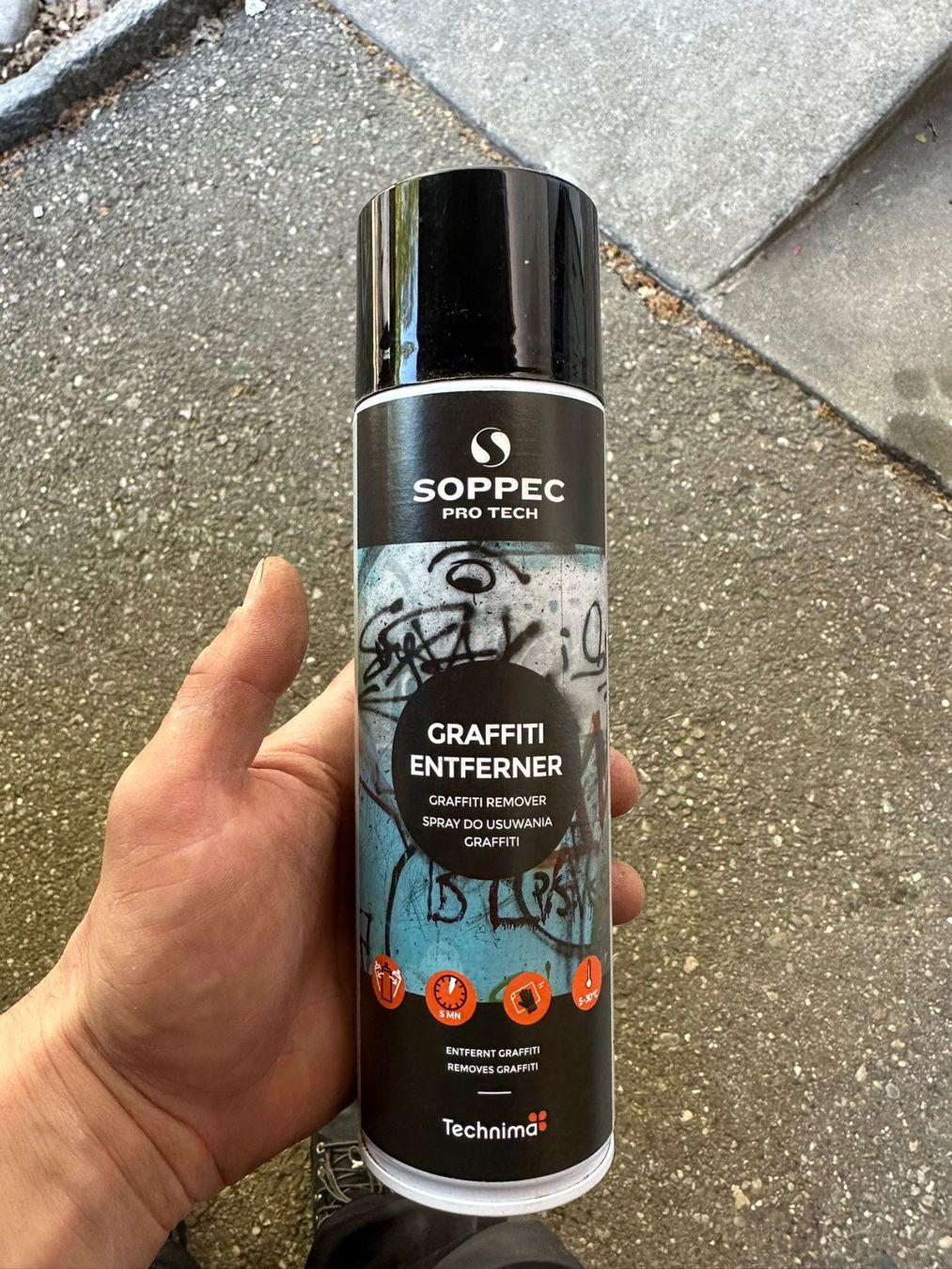 Tutti gli attrezzi: SOPPEC PRO TECH Graffiti Entferner – 500 ml – Nuovo (secondo la descrizione) da Dübendorf venduto da zue_jz2m
