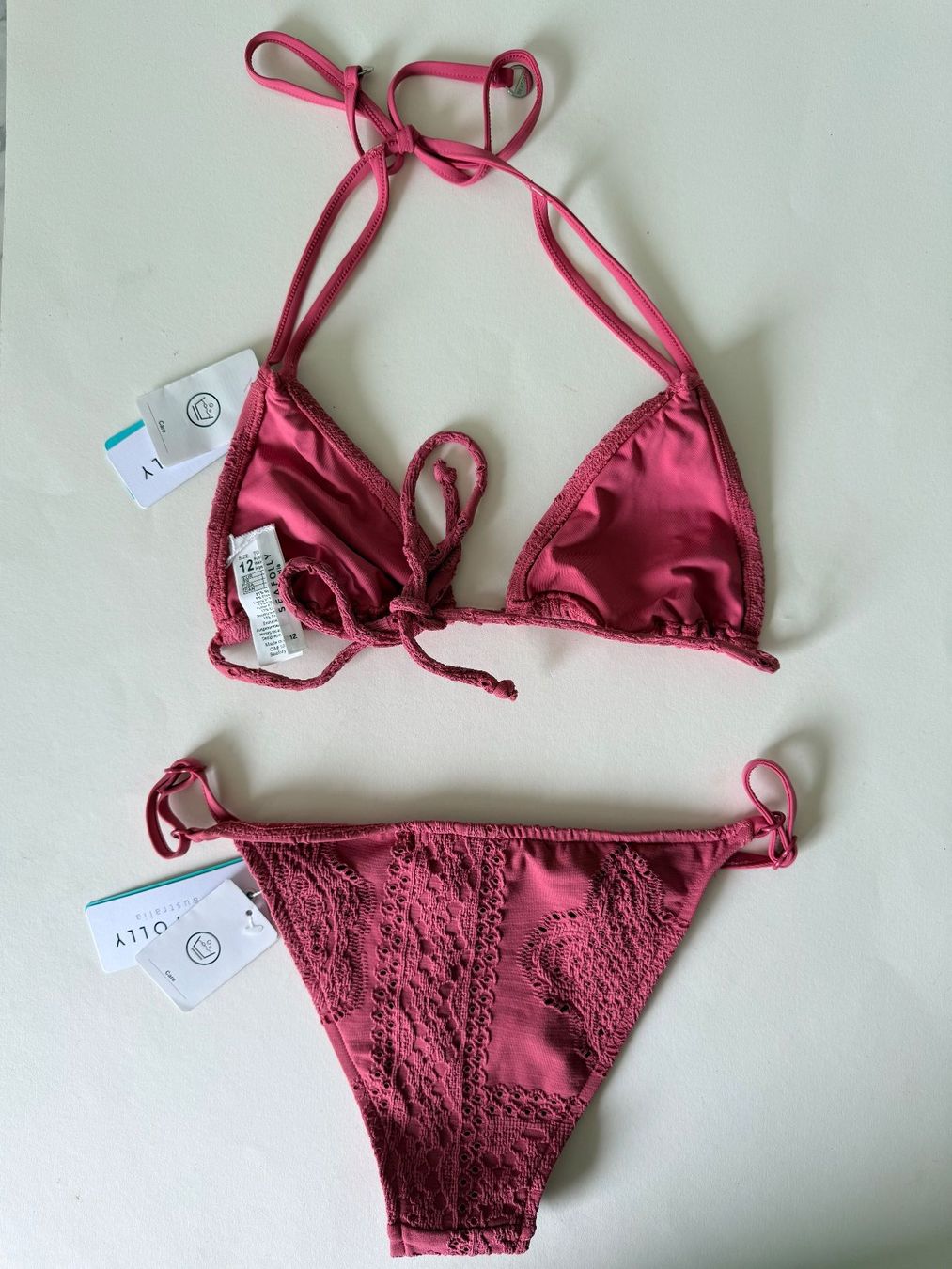 Seafolly Badekleider & Bikinis: SEAFOLLY, Bikini, Grösse 38, Farbe Dunkelrosa – Neu und originalverpackt aus Rudolfstetten von gst_g7xl 7