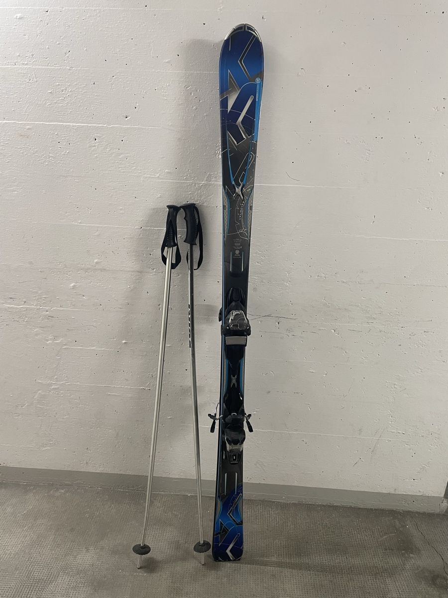K2 Sci: K2 Ski inkl. Stöcke – Usato da Basel venduto da celinefille