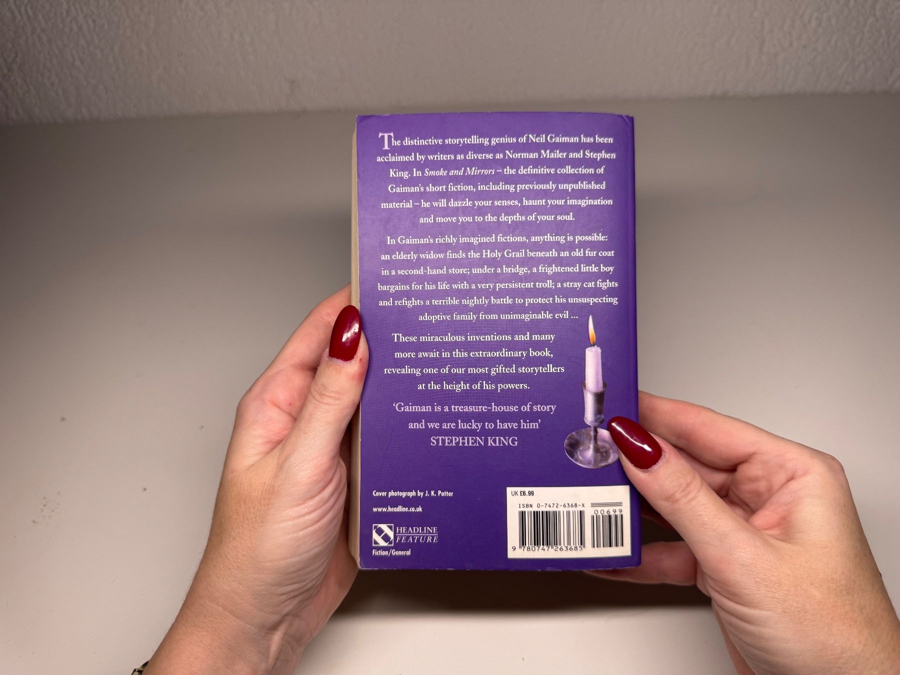Libri: NOVEL: Neil Gaiman, Smoke and Mirrors – Usato da Grosswangen venduto da English_books 9