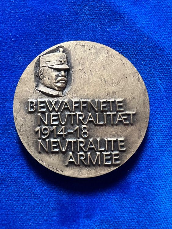 Medaille 1. Weltkrieg Schweizer Armee (KoA) 2