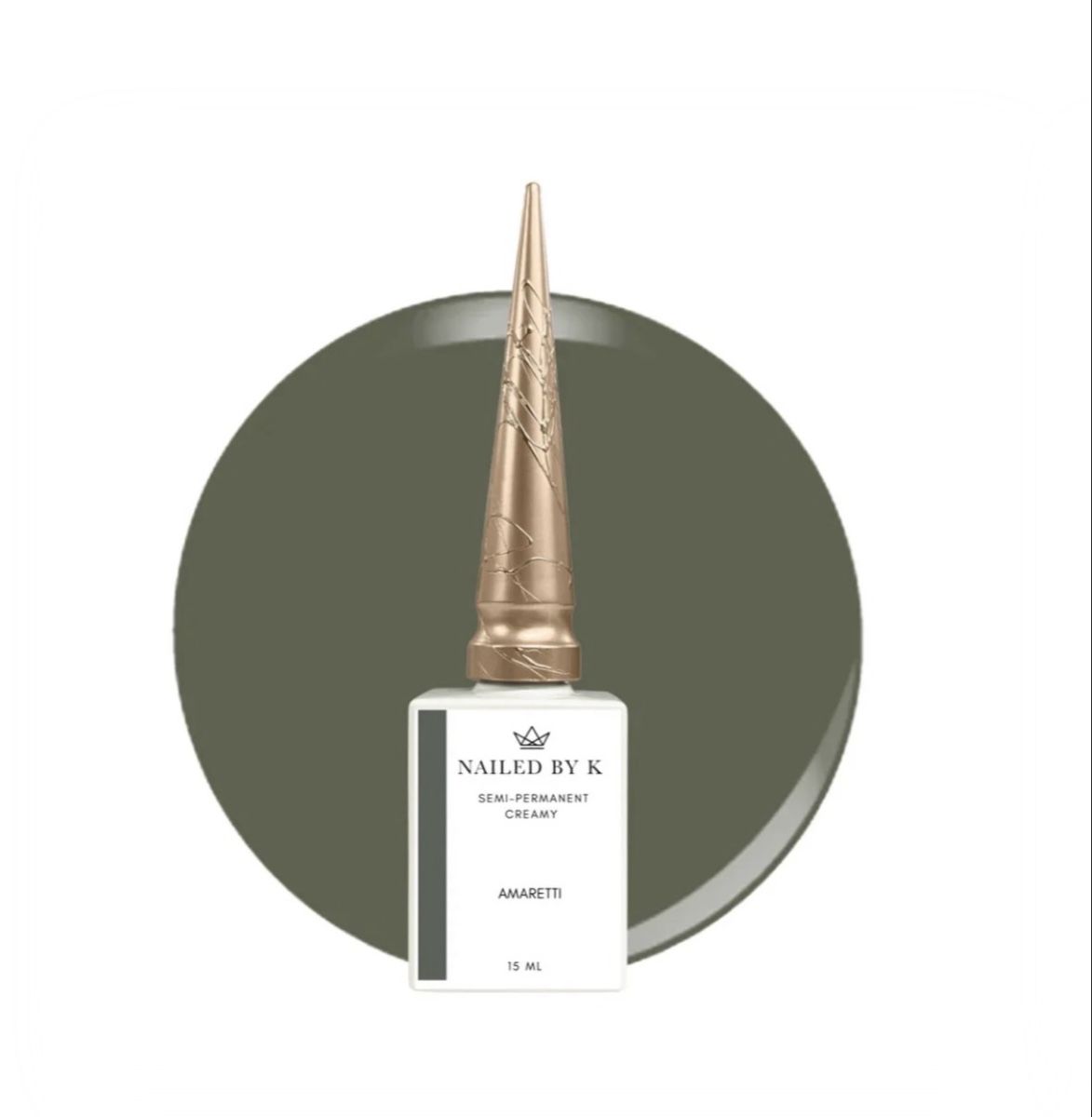 Smalto per unghie: NAILED BY K - Vernis Amaretti 15ml – Nuovo e nell'imballaggio originale da Penthaz venduto da K-rolyn
