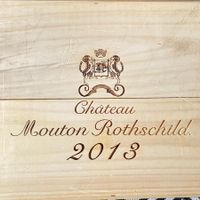 3 Fl.Chateau Mouton Rothschild 2013 in ungeöffneter OHK