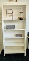 Ikea Hemnes Bücherregal weiss gebeizt