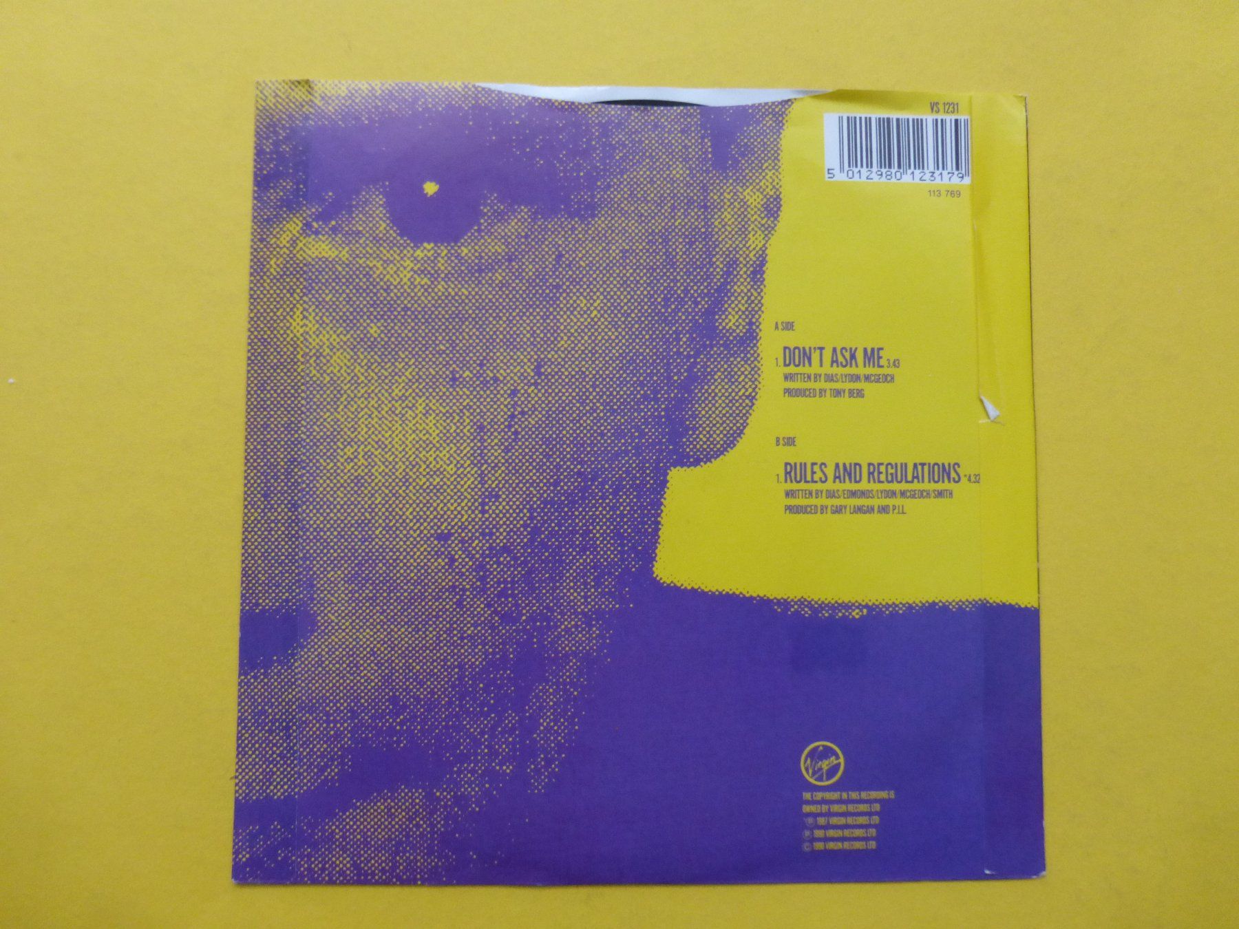 Vinyles: Public Image Limited – Don't Ask Me – D'occasion à Zürich par Swiss57 1