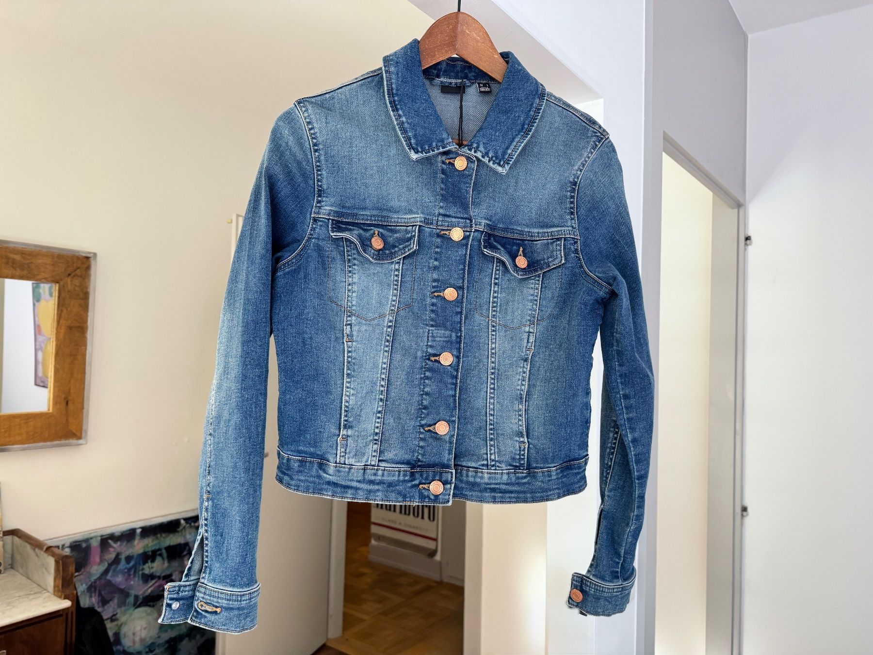 Vero Moda Jacken: Veste en jean  bleue VERO MODA S – Neu (gemäss Beschreibung) aus Genève von New-York12