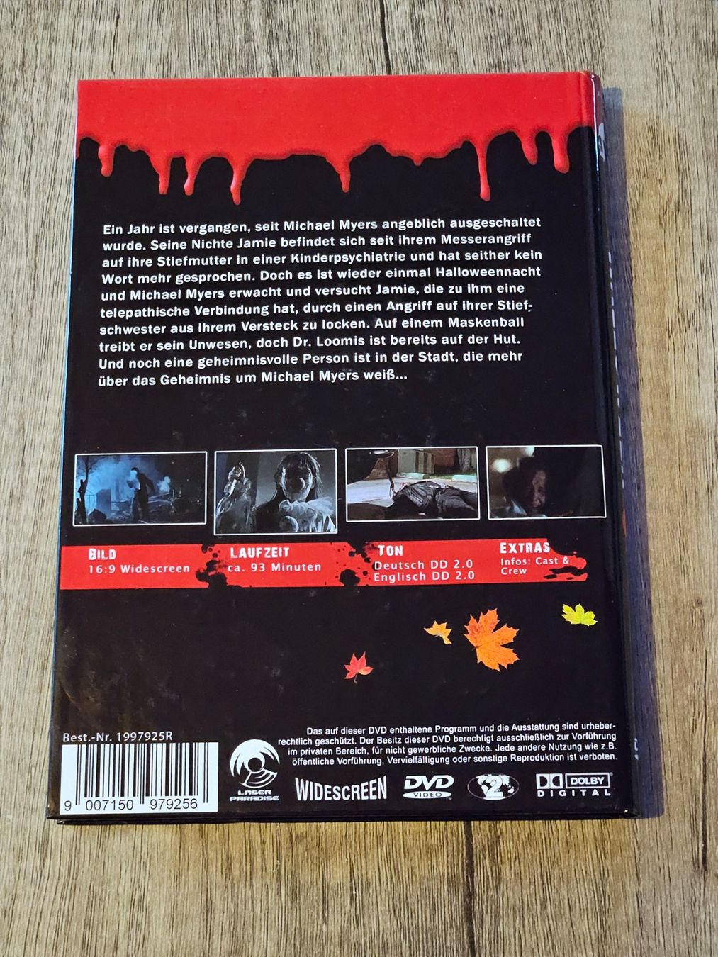 Tutti i DVDs: Halloween 5 -  kleine Hartbox - Red Edition – Usato da Wildberg venduto da Reunionevents 1