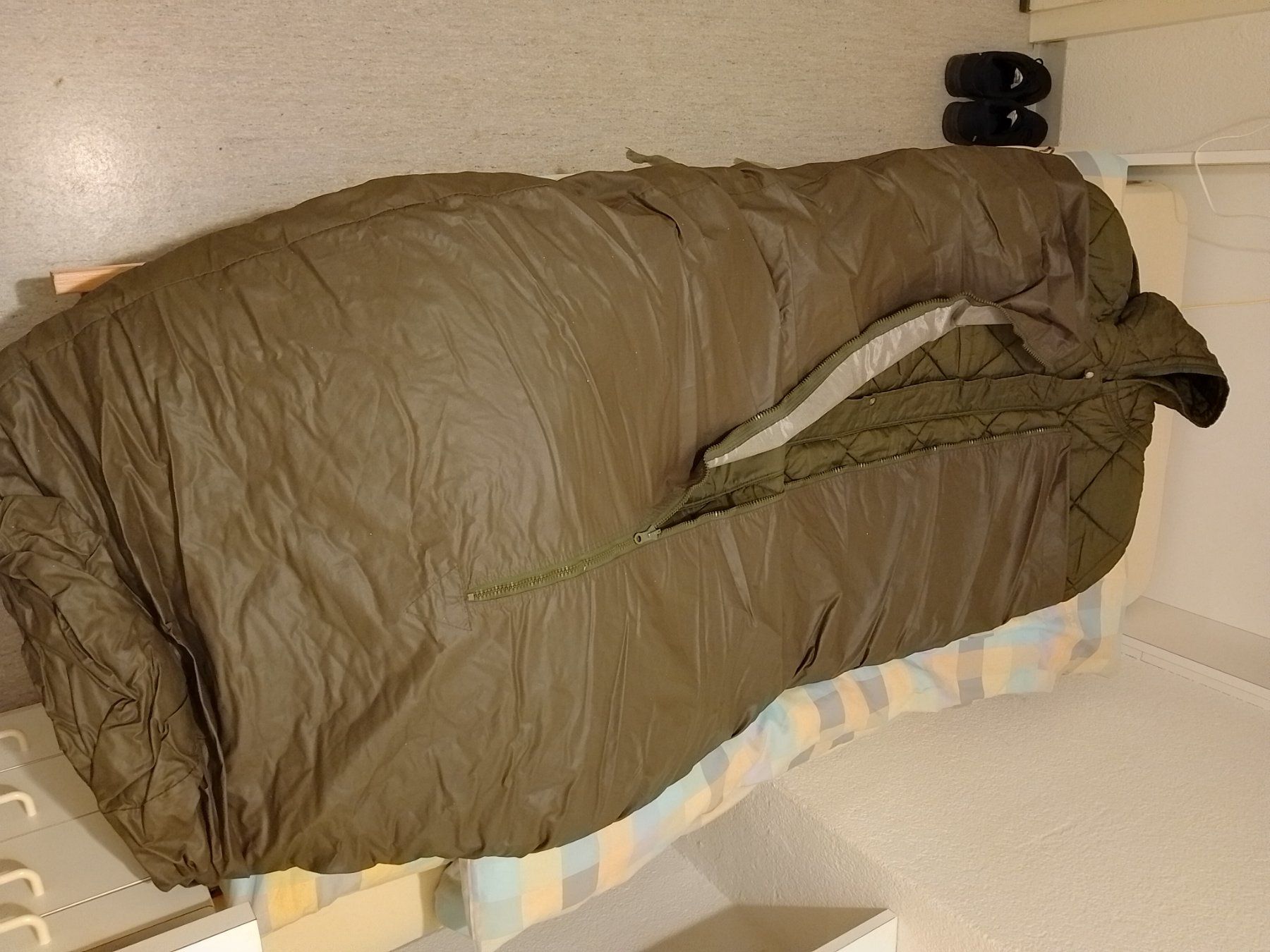 Schweizer Armee Schlafsäcke: Schlafsack olivgrün gebraucht, Schweizer Armee – Gebraucht aus Zürich von sch_m6rw 5