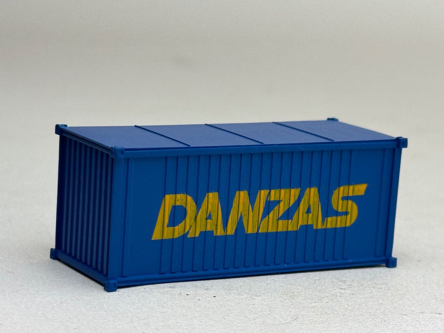 Modellini di ferrovie: EB- 20 Ft. Container Danzas blau – Usato da Elm venduto da Wikmtz 1