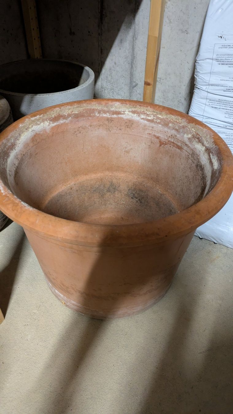 Vasi per fiori: Blumentöpfe Terrakotta und Plastik verschiedene Grössen – Usato da Staufen venduto da Fleby84 5