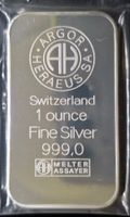 700 Jahre Eidg. 1991 1 Silber Unze Barren Vreneli