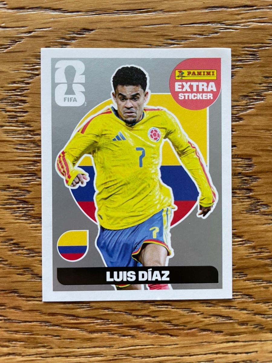 Panini Carte collezionabili: Luis Diaz, Extra Silver-Edition, Panini WM 2026 – Nuovo (secondo la descrizione) da Tann venduto da Floripori123