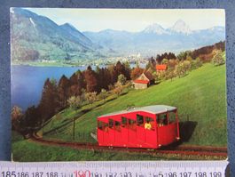 TREIB SEELISBERG BAHN BRUNNEN MYTHEN URI AK  FLECKIG