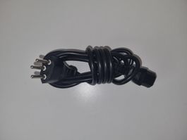 Netzkabel Typ 13 auf C13 Schwarz