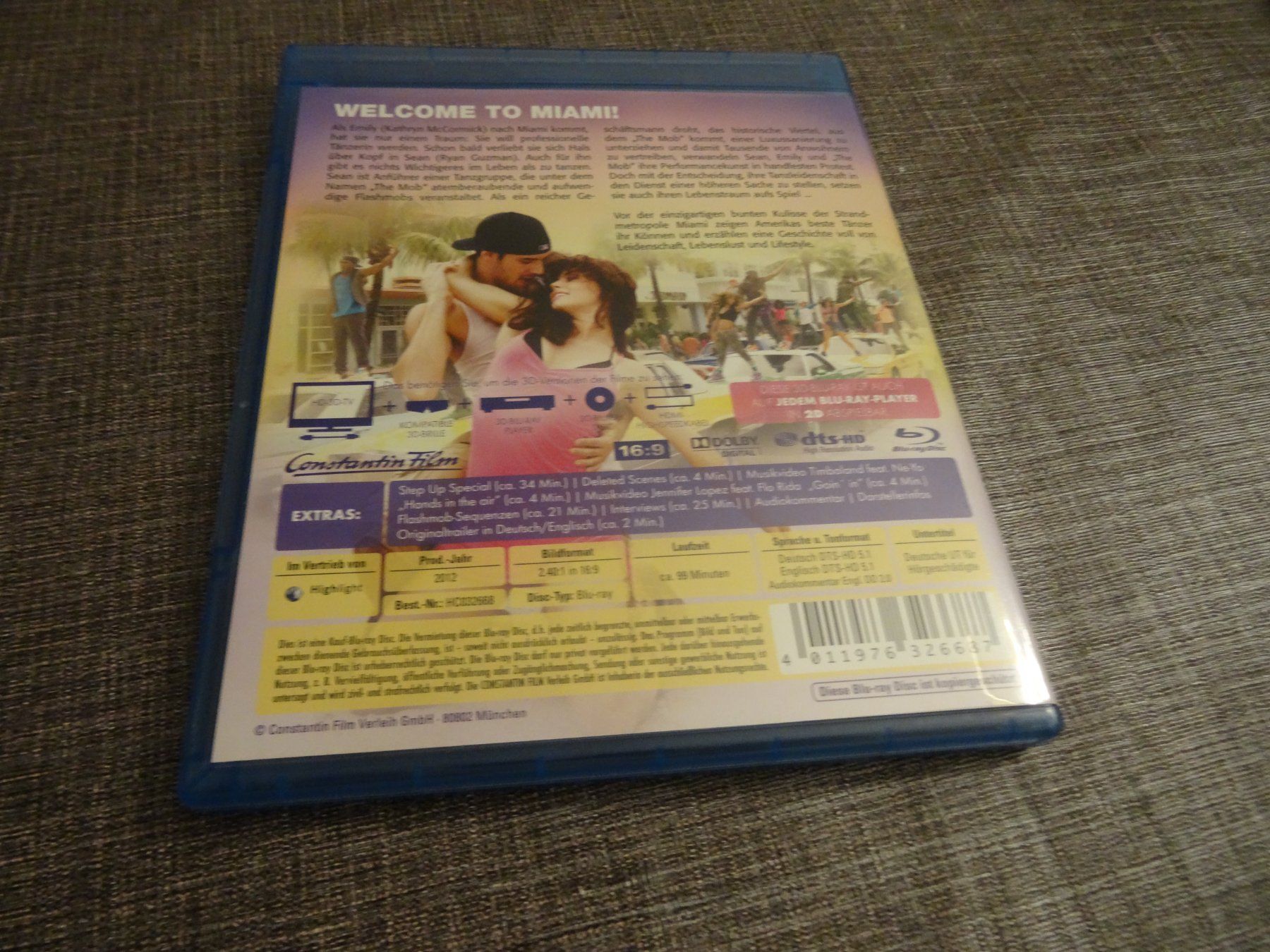 Tutti i DVDs: Blu-ray Step Up Miami Heat 3D – Usato da Olten venduto da Disc-Verkauf 2