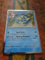 POKEMON  Vaporeon  G  SVP EN  168 PROMO  HP130  2025
