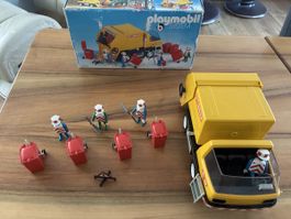 Playmobil Kehrichtwagen 3470 mit Zubehör und Originalbox