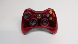 Original Xbox 360 Controller, Wireless (Rot Metallic)