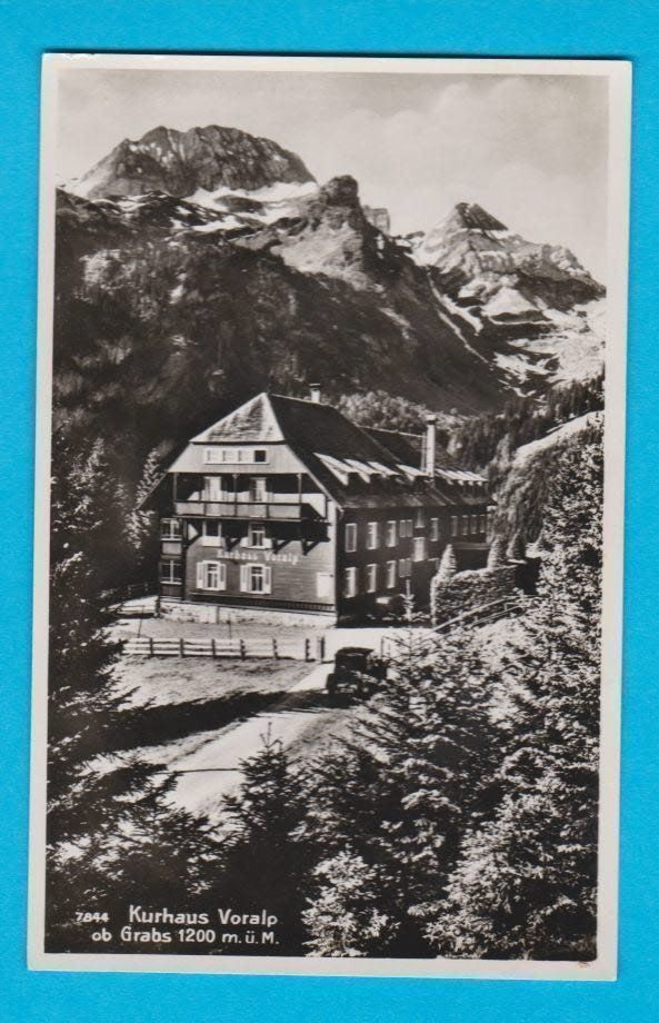 Cartoline postali: Grabs  Kurhaus Voralp – Usato da Vitznau venduto da Ropaku