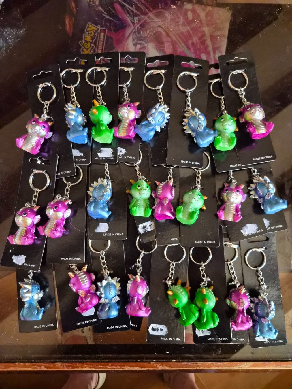 Porte-clés: Lot 24 porte- clés dragons – Neuf (Voir description) à Bévilard par CONTRESENS